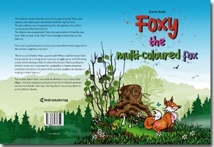 Buch "Foxy, the multi-coloured fox"